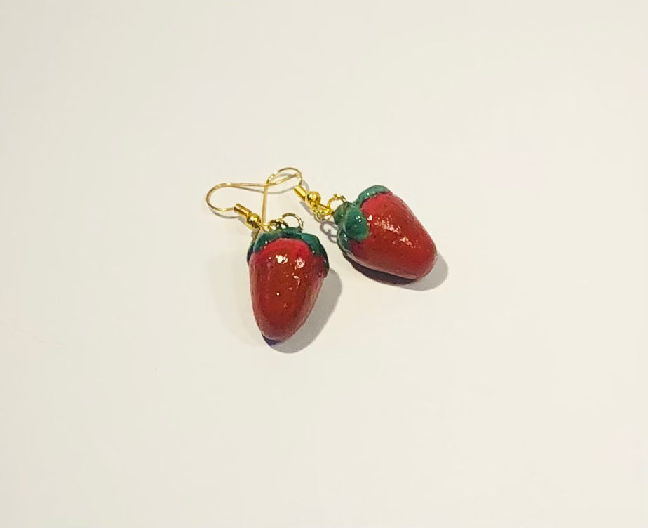 Strawberry Earrings