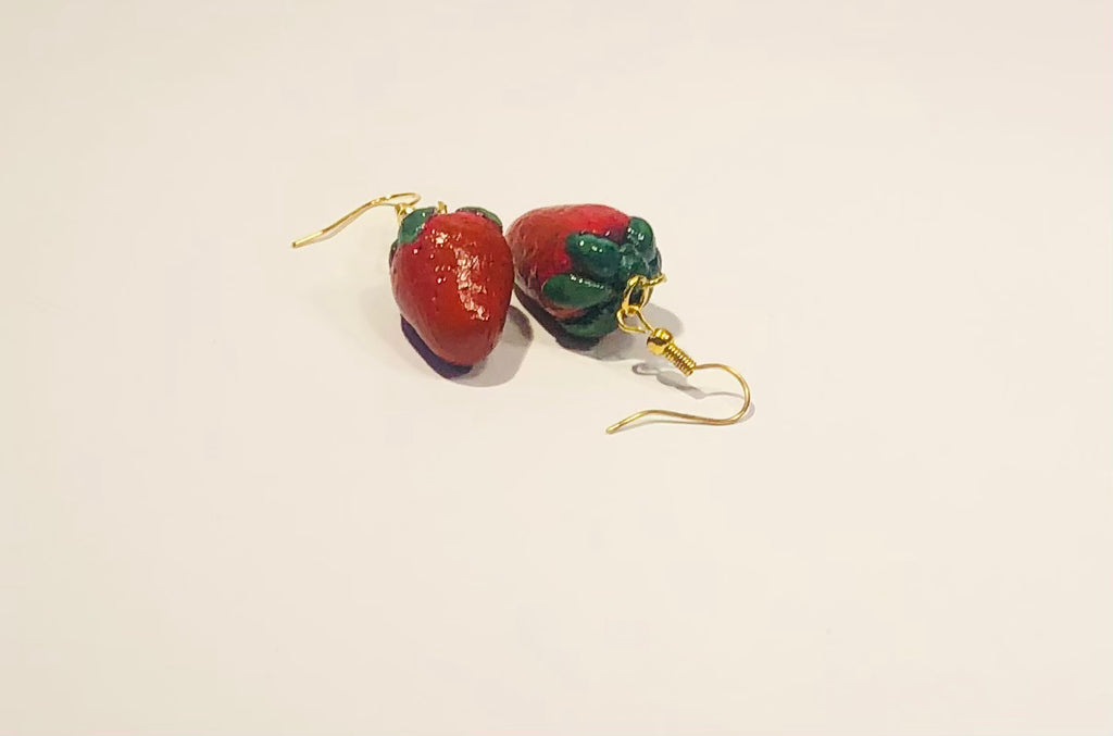Strawberry Earrings
